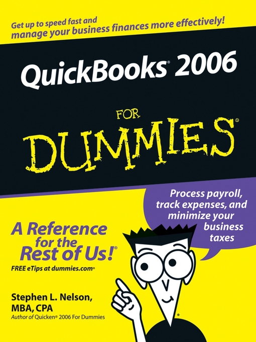 Title details for QuickBooks 2006 For Dummies by Stephen L. Nelson - Available